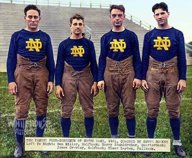 Harry Stuhldreher: ND Four Horseman Legend