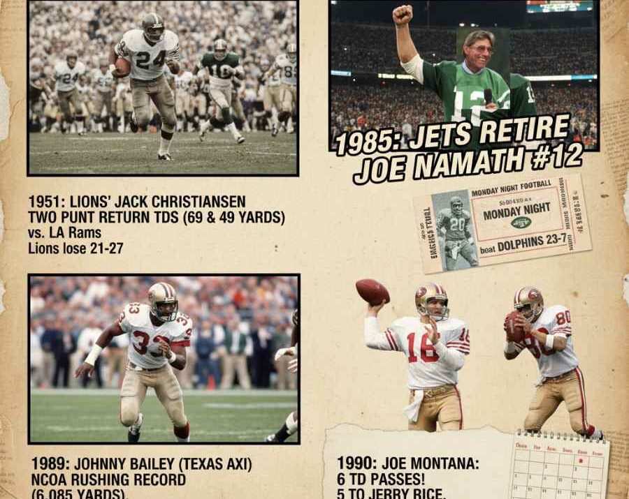 October 14 Football History